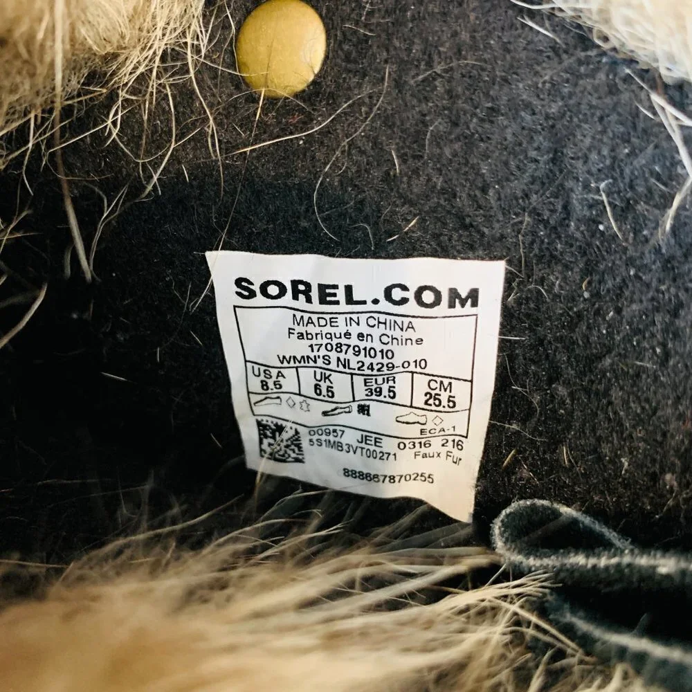 Sorel Women’s Joan Of Arctic Waterproof Winter Boots, Size 8.5M